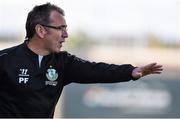 3 August 2015; Pat Fenlon, Shamrock Rovers manager. EA Sports Cup Semi-Final, Shamrock Rovers v St Patrick's Athletic. Tallaght Stadium, Tallaght Co. Dublin. Picture credit: David Maher / SPORTSFILE