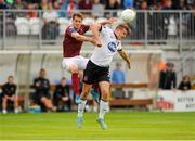 3 August 2015; Jake Keegan, Galway United, in action against George Poynton, Dundalk. EA Sports Cup, Semi-Final, Galway United v Dundalk. Eamonn Deasy Park, Galway. Picture credit: Seb Daly / SPORTSFILE