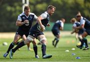 4 August 2015; Ireland's Jamie Heaslip in action against Sean Cronin during squad training. Ireland Rugby Squad Training. Carton House, Maynooth, Co. Kildare. Picture credit: Matt Browne / SPORTSFILE
