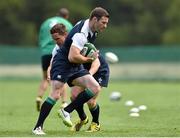 4 August 2015; Ireland's Fergus McFadden in action against Eoin Reddan during squad training. Ireland Rugby Squad Training. Carton House, Maynooth, Co. Kildare. Picture credit: Matt Browne / SPORTSFILE
