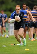 4 August 2015; Leinster's Darragh Fanning in action during squad training. Leinster Rugby Squad Training. Edenderry, Co. Offaly. Picture credit: Seb Daly / SPORTSFILE