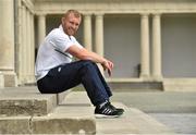 4 August 2015; Ireland's Keith Earls after a press conference. Ireland Rugby Press Conference. Carton House, Maynooth, Co. Kildare. Picture credit: Matt Browne / SPORTSFILE