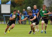 4 August 2015; Leinster's Colm O'Shea, left, and Josh van der Flier in action during squad training. Leinster Rugby Squad Training. Edenderry, Co. Offaly. Picture credit: Seb Daly / SPORTSFILE