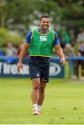 4 August 2015; Leinster's Ben Te'o during squad training. Leinster Rugby Squad Training. Edenderry, Co. Offaly. Picture credit: Seb Daly / SPORTSFILE