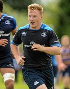 4 August 2015; Leinster's James Tracy in action during squad training. Leinster Rugby Squad Training. Edenderry, Co. Offaly. Picture credit: Seb Daly / SPORTSFILE