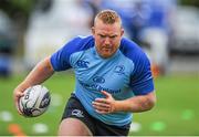 4 August 2015; Leinster's Royce Burke Flynn in action during squad training. Leinster Rugby Squad Training. Edenderry, Co. Offaly. Picture credit: Eoin Noonan / SPORTSFILE