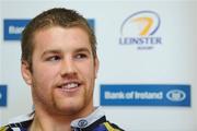 26 November 2008; Leinster's Sean O'Brien during a press conference ahead of their Magners League fixture against Newport Gwent Dragons. David Lloyd Riverview, Clonskeagh, Dublin. Picture credit: Pat Murphy / SPORTSFILE