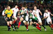 28 November 2008; Simon Danielli, Ulster, in action against Johnny O'Connor, Connacht. Magners League, Ulster v Connacht, Ravenhill Park, Belfast, Co. Antrim. Picture credit: Oliver McVeigh / SPORTSFILE