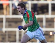 30 November 2008; Aidan O'Shea, Mid Kerry, celebrates after scoring his side's last minute penalty. Kerry Senior Football Championship Final Replay, Kerins O'Rahilly's v Mid Kerry, Fitzgerald Stadium, Killarney, Co. Kerry. Picture credit: Stephen McCarthy / SPORTSFILE