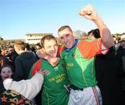 30 November 2008; Daren O'Sullivan, left, and Sean O'Sullivan, Mid Kerry, celebrate their side's victory. Kerry Senior Football Championship Final Replay, Kerins O'Rahilly's v Mid Kerry, Fitzgerald Stadium, Killarney, Co. Kerry. Picture credit: Stephen McCarthy / SPORTSFILE
