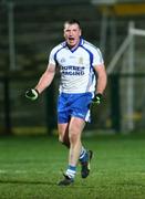 30 November 2008; Niall McCusker, Ballinderry, turns and celebrates after scoring a last minute goal for his side. AIB Ulster Senior Club Football Championship Final, Crossmaglen Rangers v Ballinderry, Brewster Park, Enniskillen, Co. Fermanagh. Picture credit: Oliver McVeigh / SPORTSFILE