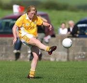 31 August 2008; Cathy Carey, Antrim. TG4 All-Ireland Ladies Junior Football Championship Semi-Final, Antrim v Derry, O'Rahilly Park, Mullaghbawn, Co. Armagh. Picture credit: Oliver McVeigh / SPORTSFILE