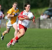 31 August 2008; Ashleen Kealey, Derry. TG4 All-Ireland Ladies Junior Football Championship Semi-Final, Antrim v Derry, O'Rahilly Park, Mullaghbawn, Co. Armagh. Picture credit: Oliver McVeigh / SPORTSFILE