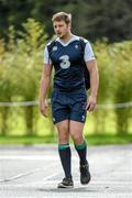 6 August 2015; Ireland's Ian Henderson arriving for squad training. Ireland Rugby Squad Training, Carton House, Maynooth, Co. Kildare. Picture credit: Sam Barnes / SPORTSFILE