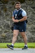 6 August 2015; Ireland's Marty Moore arriving for squad training. Ireland Rugby Squad Training, Carton House, Maynooth, Co. Kildare. Picture credit: Sam Barnes / SPORTSFILE