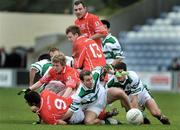 19 October 2008; Portlaoise and Timahoe players struggle to gain possession. Laois Senior Football Final, Portlaoise v Timahoe, O'Moore Park, Portlaoise, Co. Laois. Picture credit: Stephen McCarthy / SPORTSFILE