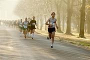 6 December 2008; Eventual winner John Eves DSD A.C., leads out the field at the start of the Aware 10k Christmas Fun Run 2008. Phoenix Park, Dublin. Picture credit: Tomas Greally / SPORTSFILE