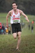 7 December 2008; Alan O'Brien, Crusaders A.C, on his way to victory in the Mens Novice race. Woodie’s DIY Novice and Uneven Ages Championships, Ballyhaise, Co Cavan. Picture credit: Tomas Greally / SPORTSFILE