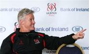 9 December 2008; Ulster head coach Matt Williams speaking during a press conference. Ulster rugby press conference, Newforge Country Club, Belfast. Picture credit: Oliver McVeigh / SPORTSFILE
