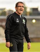 7 August 2015; Pat Fenlon, Shamrock Rovers manager. SSE Airtricity League Premier Division, Shamrock Rovers v St. Patrick's Athletic, Tallaght Stadium, Tallaght, Co. Dublin. Picture credit: David Maher / SPORTSFILE