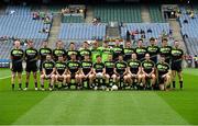 8 August 2015; The Mayo squad. GAA Football All-Ireland Junior Championship Final, Kerry v Mayo, Croke Park, Dublin. Picture credit: Ray McManus / SPORTSFILE