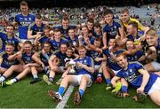 8 August 2015; Kerry players celebrate with the cup following their victory. GAA Football All-Ireland Junior Championship Final. Kerry v Mayo, Croke Park, Dublin. Picture credit: Stephen McCarthy / SPORTSFILE
