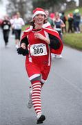 14 December 2008; A member of Fingallians A.C in action during the Donore Harriers 18th Annual Jingle Bells Race, Phoenix Park, Dublin. Picture credit: Tomas Greally / SPORTSFILE