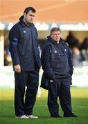 6 December 2008; Castres Olympique coach Jeremy Davidson, left, along with head coach Alain Gaillard. Heineken Cup, Pool 2, Round 3, Leinster v Castres Olympique, RDS, Dublin. Picture credit: Diarmuid Greene / SPORTSFILE