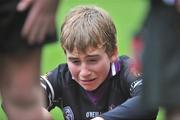 16 December 2008; A dejected Bill Staunton, Terenure College after defeat to St. Pius X. St. Pius X, Templeogue v Terenure College Junior School, Corn Mhic Chaoilte Final, Allianz Cumann na mBunscoil football finals, Croke Park, Dublin. Picture credit: David Maher / SPORTSFILE