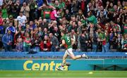8 August 2015; Lee Keegan, Mayo, celebrates after scoring his side's second goal. GAA Football All-Ireland Senior Championship Quarter-Final, Donegal v Mayo, Croke Park, Dublin. Picture credit: Ray McManus / SPORTSFILE