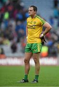 8 August 2015; Michael Murphy, Donegal, following his side's defeat. GAA Football All-Ireland Senior Championship Quarter-Final. Donegal v Mayo, Croke Park, Dublin. Picture credit: Stephen McCarthy / SPORTSFILE