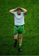 8 August 2015; A dejected Hugh McFadden, Donegal, after the game. GAA Football All-Ireland Senior Championship Quarter-Final, Donegal v Mayo, Croke Park, Dublin. Picture credit: Dáire Brennan / SPORTSFILE