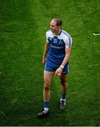 8 August 2015; Paul Finlay, Monaghan, leaves the field after being sent off near the end of the game. GAA Football All-Ireland Senior Championship Quarter-Final, Monaghan v Tyrone, Croke Park, Dublin. Picture credit: Dáire Brennan / SPORTSFILE