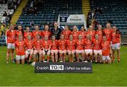 8 August 2015; The Armagh squad. TG4 Ladies Football All-Ireland Senior Championship Qualifier, Round 2, Armagh v Westmeath, Kingspan Breffni Park, Cavan. Picture credit: Oliver McVeigh / SPORTSFILE