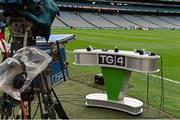 9 August 2015; A view of Croke Park, with the TG4 rostroom in place ready for the days broadcast. Electric Ireland GAA Hurling All-Ireland Minor Championship, Semi-Final, Kilkenny v Galway. Croke Park, Dublin. Picture credit: Ray McManus / SPORTSFILE