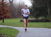 20 December 2008; West Waterford's Jamie Costin in action during the Irish 30km Race Walking Championships. Santry Demense, Dublin. Photo by Sportsfile