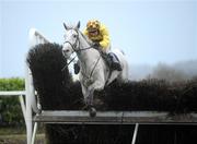 20 December 2008; Retrievethelegen, with Andrew Lynch up, clears the last on their way to winning the 'Prancer and Dancer' Handicap Steeplechase of €17,500. Navan Racecourse, Navan. Picture credit: Brian Lawless / SPORTSFILE