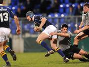 22 December 2008; Kyle Tonnetti, Leinster A, is tackled by Ian McKinley, Ireland U20. Leinster A v Ireland U20, Donnybrook, Dublin. Photo by Sportsfile