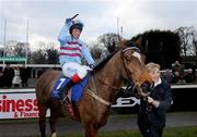 29 December 2008; Jockey Philip Carberry celebrates aboard Sublimity after winning the Leopardstown Golf Centre December Festival Hurdle. Leopardstown Christmas Racing Festival 2008, Leopardstown. Photo by Sportsfile