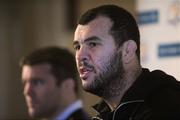 30 December 2008; Leinster head coach Michael Cheika during a press conference ahead of their Magners League fixture against Connacht. Bective Rangers Clubhouse, Donnybrook, Dublin. Picture credit: Ray McManus / SPORTSFILE