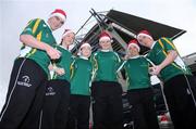 21 December 2008; Irish Junior Handball members, from left, Gary McConnell, Meath, Lorraine Havern, Down, Catriona Casey, Cork, Aisling Reilly, Antrim, Killian Carroll, Cork, and Diarmuid Nash, Clare, will be travelling to Vancouver, Washington on Monday the 22nd of December to take part in the USHA Junior Nationals. National Handball Centre, Croke Park, Dublin. Photo by Sportsfile