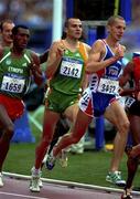 25 September 2000; James Nolan competing in the men's 800m heats during the day 11 of the 2000 Sydney Olympics in Sydney, Australia. Photo by Brendan Moran/Sportsfile