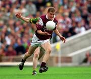 24 September 2000; Michael Donnellan of Galway during the All-Ireland Senior Football Championship Final match between Kerry and Galway at Croke Park in Dublin. Photo by Ray McManus/Sportsfile