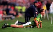 24 September 2000; Maurice Fitzgerald of Kerry warms up prior to coming on as a sub during the All-Ireland Senior Football Championship Final match between Kerry and Galway at Croke Park in Dublin. Photo by Ray McManus/Sportsfile