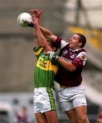 24 September 2000; Kevin Walsh of Galway in action against Donal Daly of Kerry during the All-Ireland Senior Football Championship Final match between Kerry and Galway at Croke Park in Dublin. Photo by Ray McManus/Sportsfile