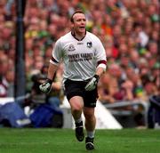 24 September 2000; Martin McNamara of Galway during the All-Ireland Senior Football Championship Final match between Kerry and Galway at Croke Park in Dublin. Photo by Ray McManus/Sportsfile