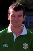 22 September 2000; Paul Keegan during a Republic of Ireland U16 headshot session at Bescot Stadium in Walsall, England. Photo by David Maher/Sportsfile