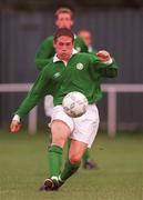 19 September 2000; Joe Gamble during the U18 friendly match between Republic of Ireland and Switzerland in Dublin, Ireland. Photo by David Maher/Sportsfile