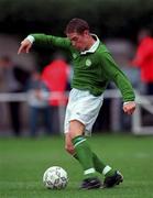 19 September 2000; Joe Gamble during the U18 friendly match between Republic of Ireland and Switzerland in Dublin, Ireland. Photo by David Maher/Sportsfile
