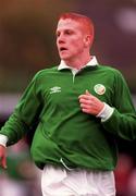 19 September 2000; Sean Thornton during the U18 friendly match between Republic of Ireland and Switzerland in Dublin, Ireland. Photo by David Maher/Sportsfile